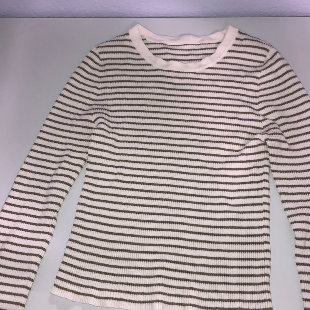 Striped Knit Top